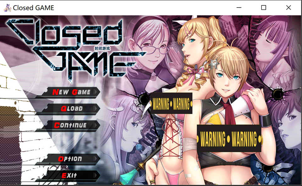【日系ADV】动态 聖少女 封闭游戏：Closed GAME AI汉化版