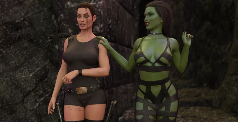 【欧美SLG/动态/3D/汉化】劳拉与失落之城/Lara Croft and the Lost City[Ver0.4.7]【安卓/2.74G】