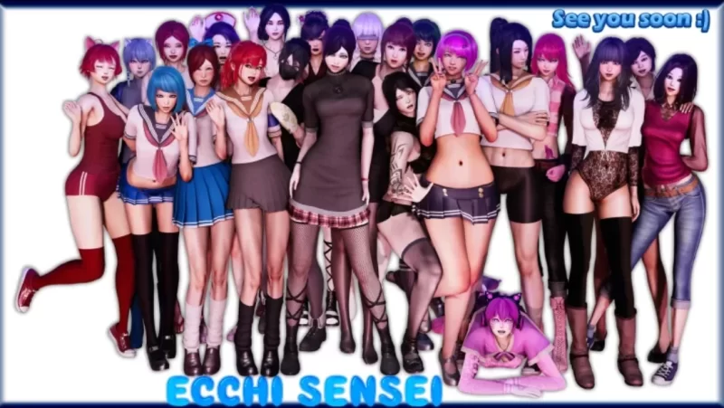 【亚洲风SLG/动态/汉化/兽耳/步兵】情涩导师/EcchiSensei[1-4季全内容魔改整合版+黑暗心灵补丁]【安卓/3.06G】