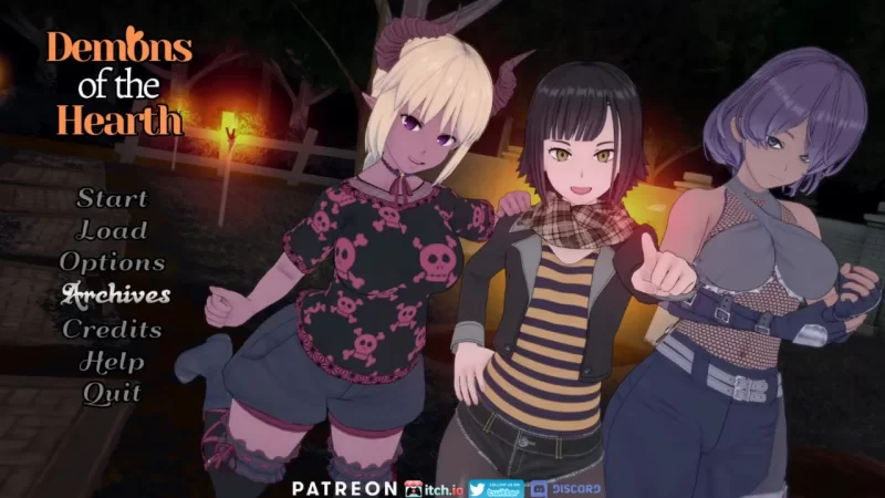 【日系SLG/汉化/3D】壁炉恶魔/炉膛恶魔/Demons of the Hearth[Ver0.8]【安卓/1.31G】