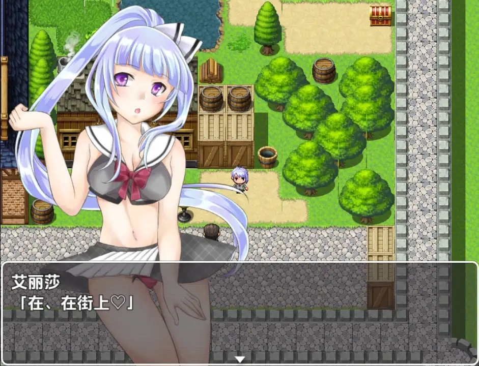 【日式RPG】一个孤独的高中女生过着自给自足的生活 v1.0 内嵌AI汉化版 [安卓 441M]